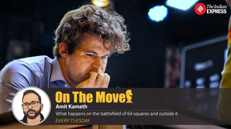 Magnus Carlsen has often spoken about how much he loves chess. But the world's greatest player of this generation does not enjoy training for the sport. (Express Photo by Partha Paul)