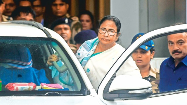 Mamata slams Shah for SIR, Mamata Banerjee, Special Intensive Revision (SIR) of electoral rolls, Bhasha Andolan rally, Amit Shah, Indian express news, current affairs
