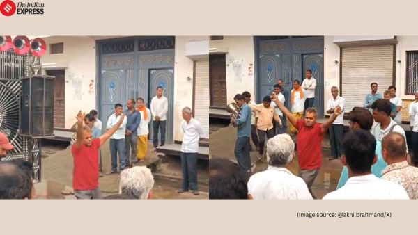 Man dance on friends funeral