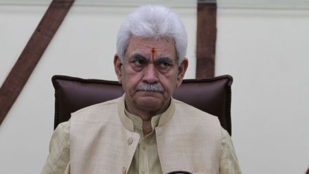 Jammu and Kashmir L-G Manoj Sinha
