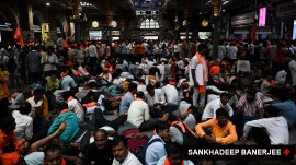 Maratha quota protesters