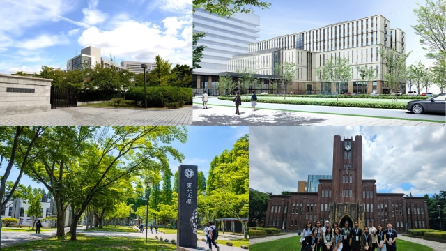 Medical colleges in Japan (Images via official website)