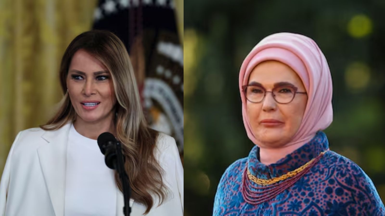 Turkish First Lady Asks Melania Trump to Advocate for Gaza