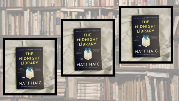 The book cover of The Midnight Library by Matt Haig