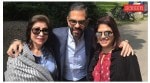 Rani Kapur, Sunjay Kapur, and Mandhira Kapur.