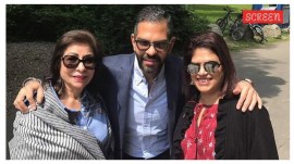 Rani Kapur, Sunjay Kapur, and Mandhira Kapur.