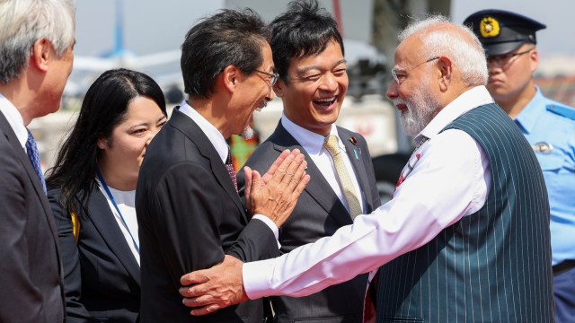 PM Modi Japan Visit LIVE Updates: Prime Minister Narendra Modi is greeted as he reaches Tokyo