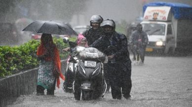 Mumbai rains Express Photo by Sankhadeep Banerjee Heavy rain cripples Mumbai: traffic goes haywire as subways, roads closed