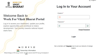 New NITI Aayog portal for jobs at workforbharat.niti.gov.in (Image: Official website)