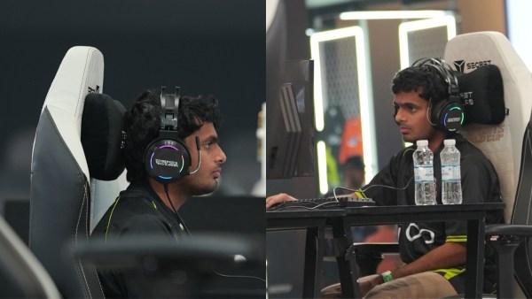 Nihal Sarin in action for S8UL during the recently concluded Esports World Cup in Riyadh. (Special Arrangement)