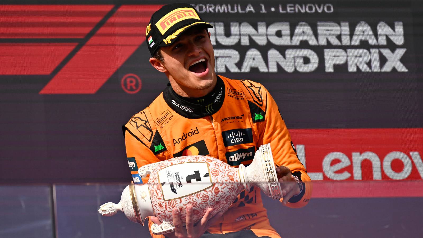 Lando Norris holds off McLaren teammate Oscar Piastri to win F1’s Hungarian Grand Prix