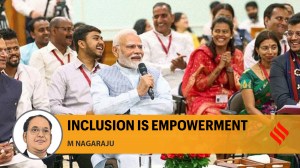 Prime Minister Narendra Modi during interaction with beneficiaries of the Pradhan Mantri MUDRA Yojana.(PMO)