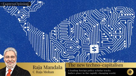 While India finds its footing, the global tech landscape is being reshaped by dramatic developments in the US. In recent weeks, the Trump administration has unveiled two major initiatives — on AI and cryptocurrency — that symbolise a novel approach to techno-politics. (C R Sasikumar)