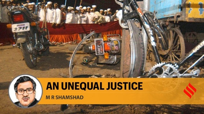 The site of the blast in Malegaon. (Express Archives: Prashant Nadkar)