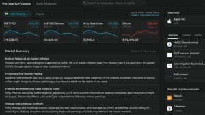 Perplexity Finance’s new India-focused platform offers free premium stock data, earnings tracking, and AI-powered market insights. (Image: Perplexity)