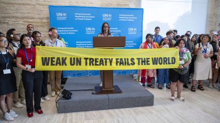 Plastic pollution Geneva talks