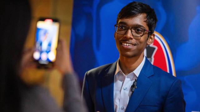 Praggnanandhaa beats Alireza Firouzja