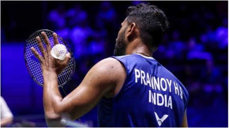 HS Prannoy at BWF World Championships: BWF / BadmintonPhoto