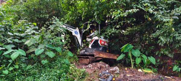 While the first two days of the SIT investigation yielded little, on July 31, Day 3 of the exercise, parts of a human skeleton were collected from one of the spots. (Express Photo)