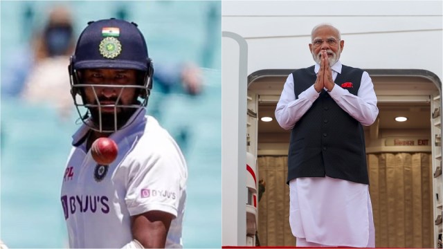 Narendra Modi letter to Cheteshwar pujara