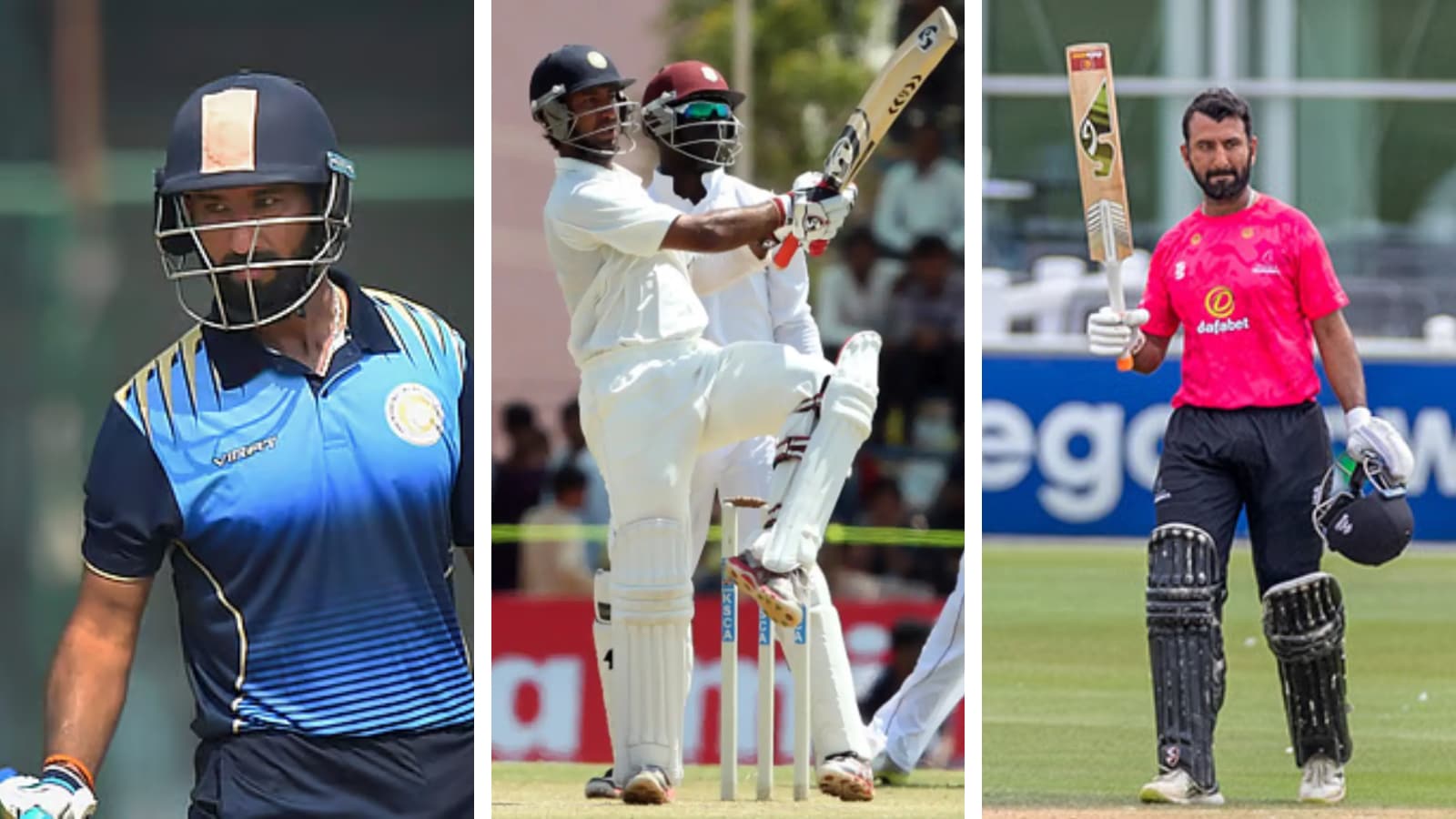 Cheteshwar Pujara's unique career records beyond Test grind highlighted