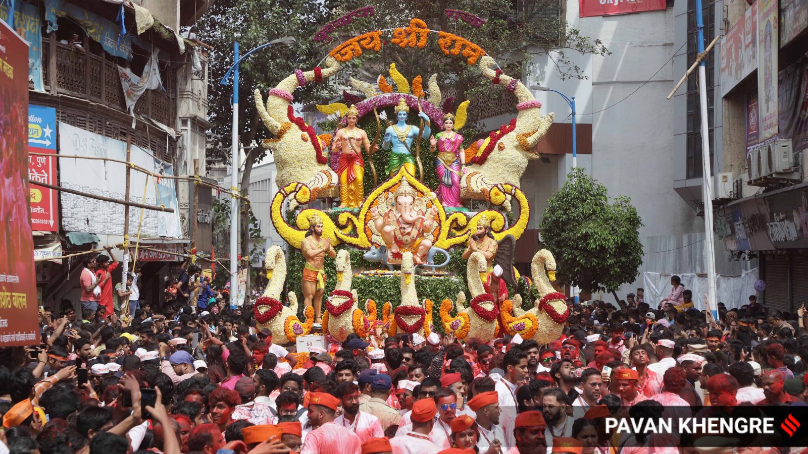 Ganesh immersion procession to begin on Laxmi Rd at 9.30am