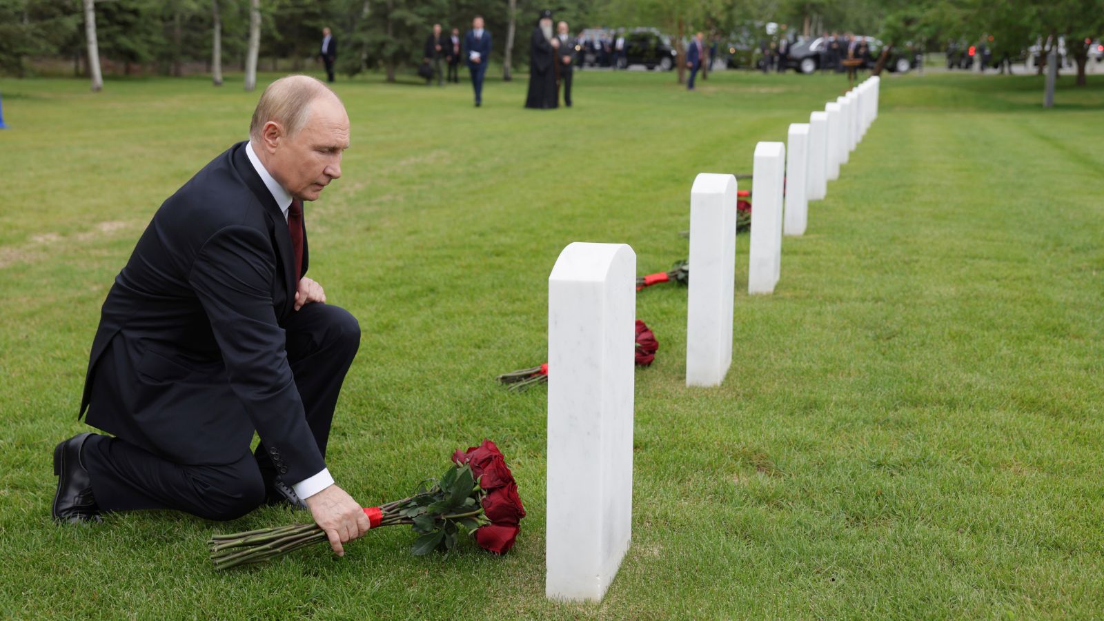 Putin lays flowers for Soviet pilots buried in Alaska after Trump summit; here's why they are buried there
