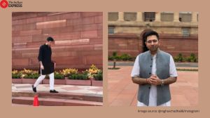 Raghav Chadha Parliament viral video
