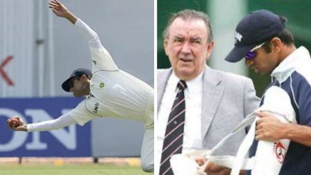 Rahul Dravid had once spoken about how a stint with Bob Simpson helped him finetune the slip-catching technique. (File)