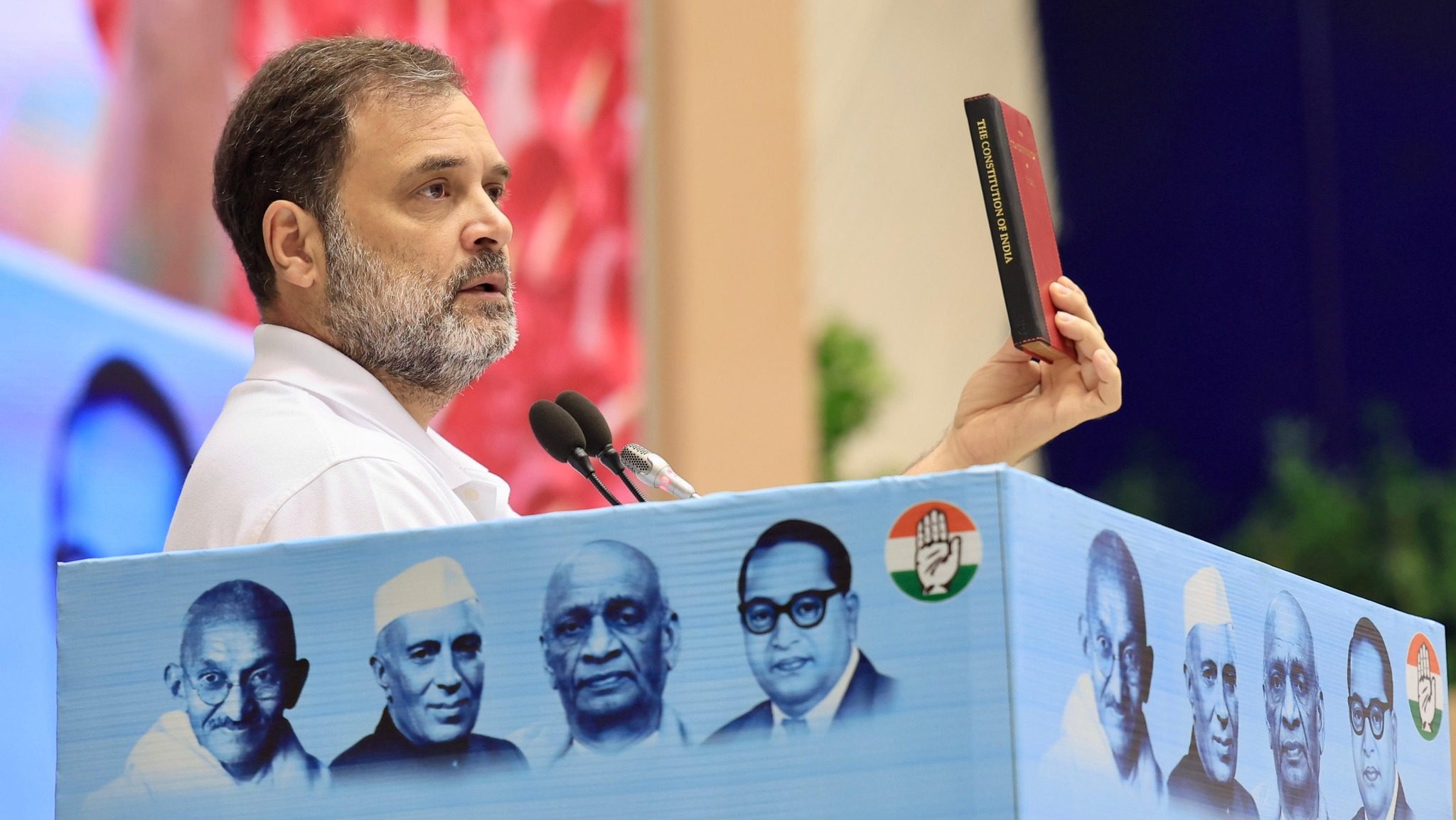 Rahul Gandhi alleges election rigging, BJP responds sharply to claims