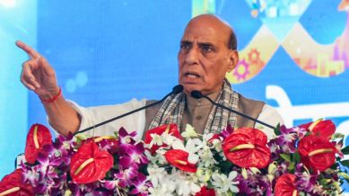 Rajnath Singh’s swipe at Trump: Sabke Boss, doesn’t like India’s rise, can’t stop us