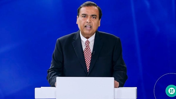 Reliance Jio IPO: Reliance Chairman and Managing Director Mukesh Ambani addresses the annual shareholders' meeting of Reliance Industries in Mumbai on Friday