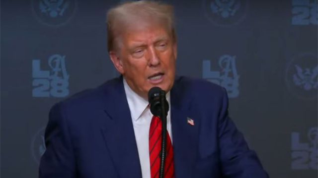 US President Donald Trump