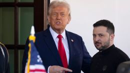 Ukrainian President Volodymyr Zelenskyy and US President Donald Trump