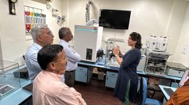 The lab specifically focuses on analysing the chemical composition and toxicity of PM1, PM2.5, and PM10, which are among the most harmful pollutants affecting urban populations.