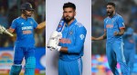India's Rinku Singh, Shreyas Iyer and Mohammed Siraj in action. (PTI/BCCI)