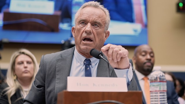 US Health Secretary Robert F Kennedy Jr