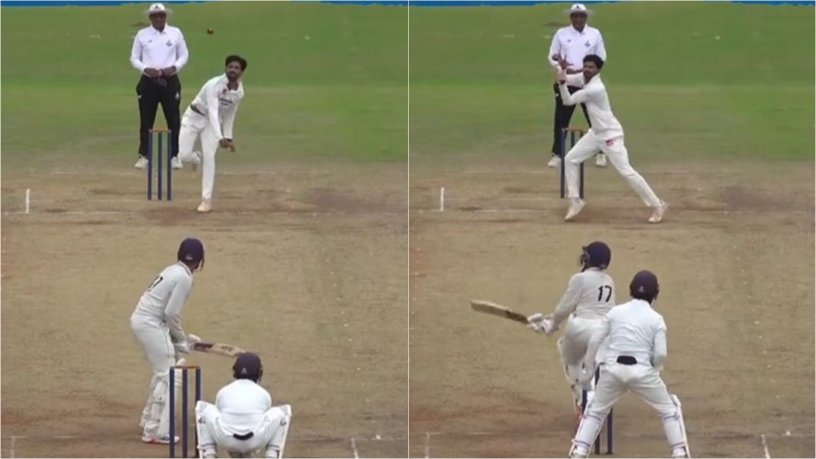 Ruturaj Gaikwad Bowls and Takes a Wicket in Buchi Babu Trophy