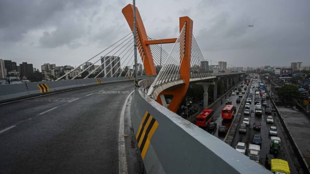 Santacruz Chembur Link Road extension, SCLR extension Mumbai, Mumbai cable-stayed bridge SCLR,