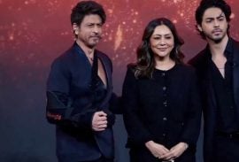 Shah Rukh Khan talks about Aryan Khan's show The Ba**ds of Bollywood