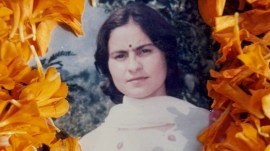 Sarla Bhat Main Sarla Bhatt, a Kashmiri pandit woman who was killed by militants