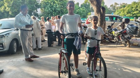 Sisters cycle 300 km to Capital to save ‘self-regenerated’ forest in Jaipur