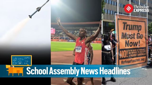School Assembly News Headlines Today, August 25: India test integrated air defence weapon system, GST council meeting from Sep 3