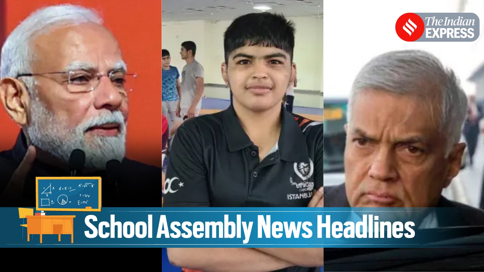 School Assembly News Headlines Today, August 27: Heavy rain in J&K, Women’s ODI World Cup team announced, CBSE Teachers’ Award