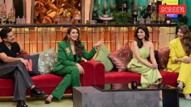 Siblings Shilpa Shetty-Shamita Shetty and Huma Qureshi-Saqib Saleem in The Great Indian Kapil Show