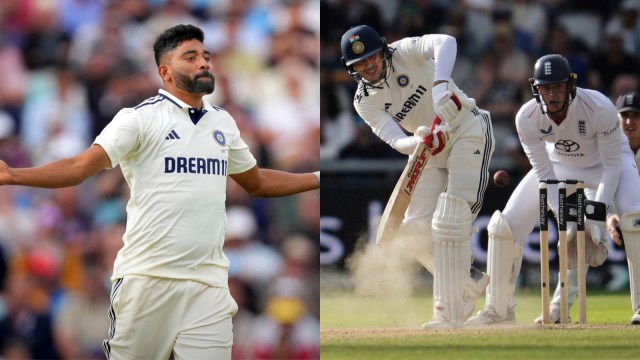 Mohammed Siraj is the highest wicket-taker while Shubman Gill is the highest run-getter in IND vs ENG Test series. (AP)