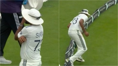 Mohammed Siraj blunder Harry Brook catch