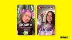 Sponsored AR Filters on Snapchat.