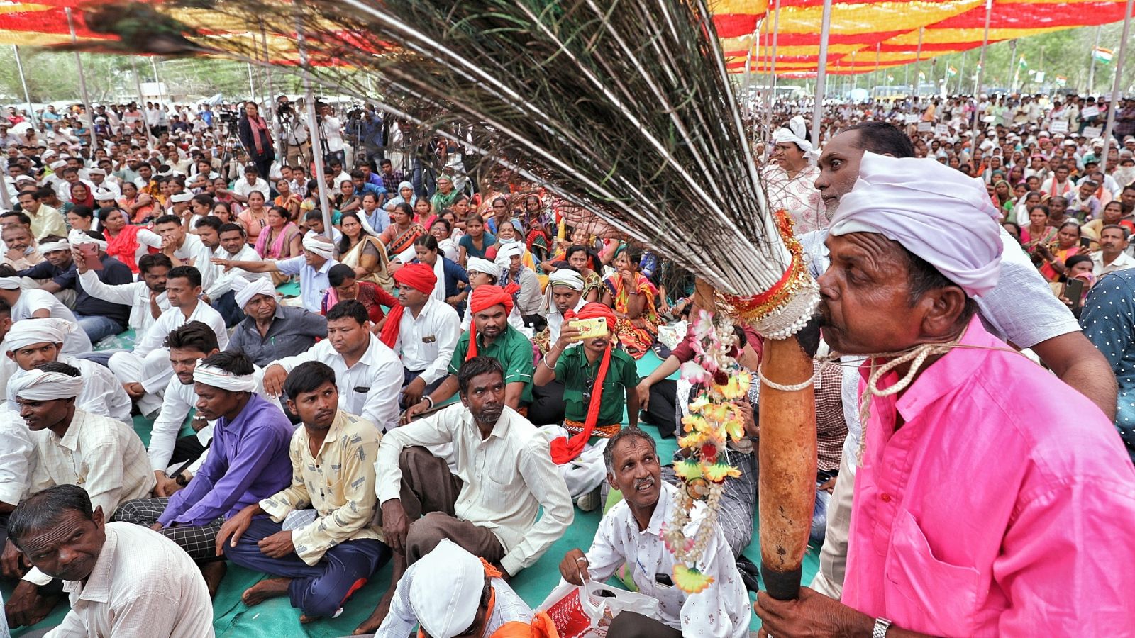Tribal Villagers Protest Proposed Hydropower Project