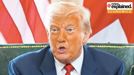 Indian economy, economy growth, Trump Tariffs, trump tariff impositions, trade war, us trade war, donald trump, reciprocal tariffs, Trump India trade deal, India US tariff cuts, Trump India tariffs announcement, India US trade agreement, Modi Trump trade talks, India US economic relations, India lowers tariffs for US, US India trade negotiations, Trump Modi tariff deal, India US import export policy, Trump on India tariffs, US India business ties, trade war India US, India trade policy changes, India US tariff reduction, Indian express news, current affairs